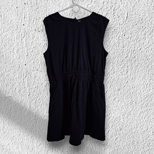 Title Nine Aero Tech Cap Sleeve Dress Black